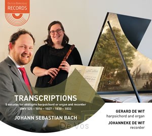 Transcriptions J.S. Bach, 5 sonates