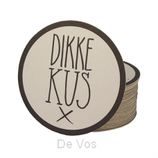 Viltje Dikke Kus per 5 verpakt