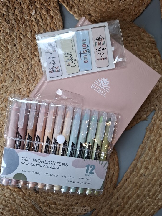 Gel highlighters voor de Bijbel