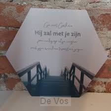 Muurcirkel/honingraat Ga met God