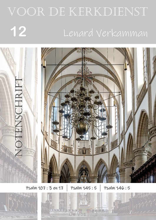 Voor de kerkdienst 12 Notenschrift