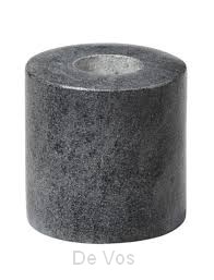 Kandelaar Ylwa grijs 3x3cm