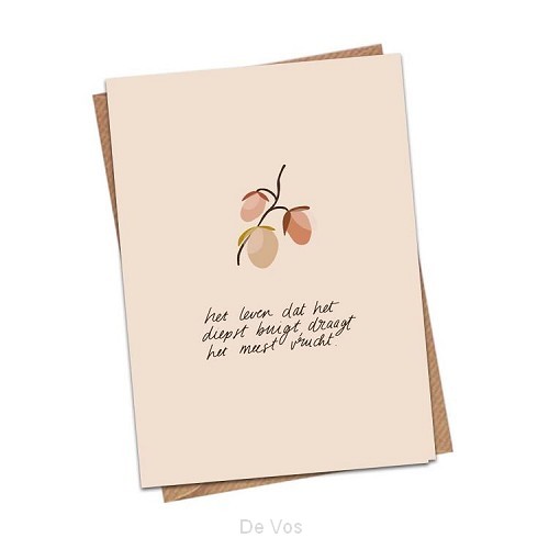Minikaartje Vrucht dragen