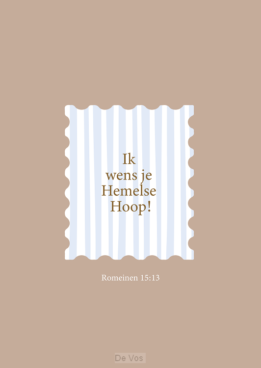 Kaart Ik wens je Hemelse Hoop!
