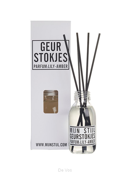 Geurstokjes parfum Lily Amber