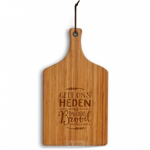 Broodplank Mattheus 6:11 Geef ons heden