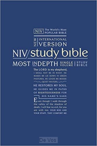 Niv study bible standard colour hardback