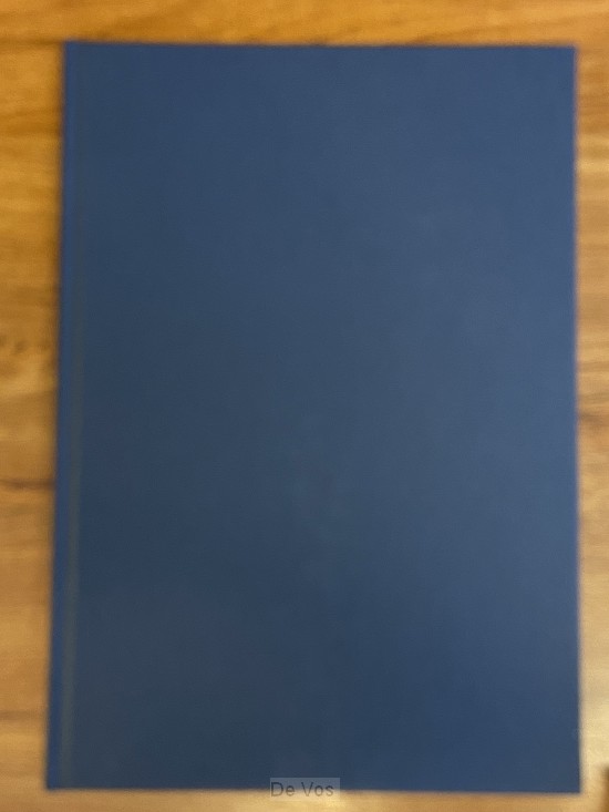 Blanco boek A4 Blauw