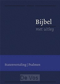 Bijbel met uitleg flex. blauw 140x198mm