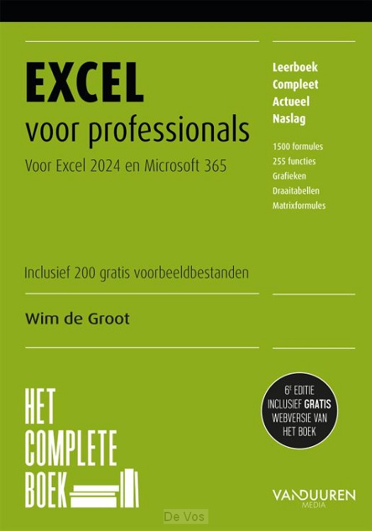 Het Complete Boek Excel voor professionals