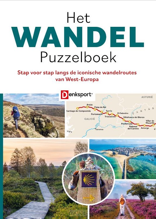 Denksport - Het Wandelpuzzelboek: West-Europa