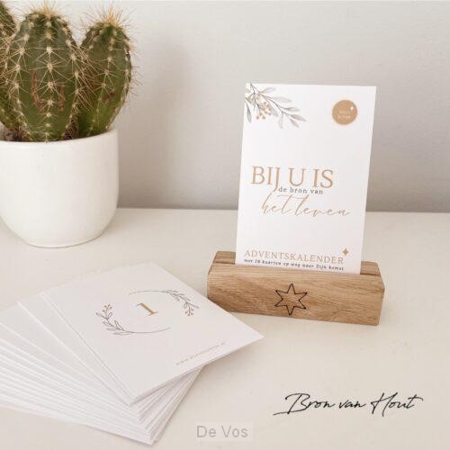 Adventset mini met standaard