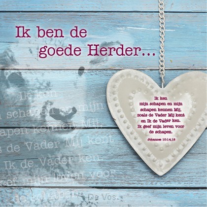 Kaart Mijn schapen luisteren