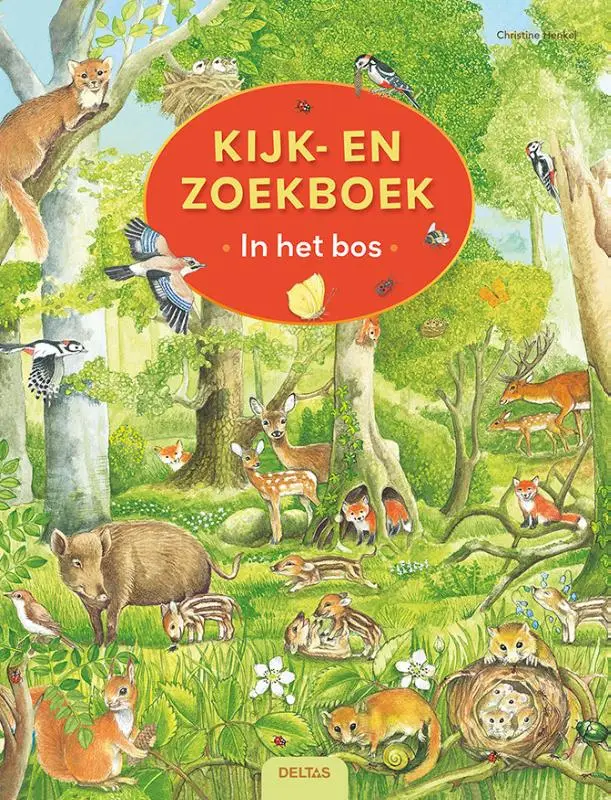 In het bos