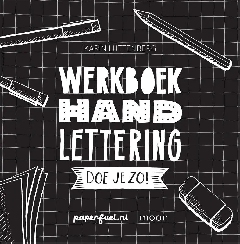 Handlettering WERKBOEK doe je zo!