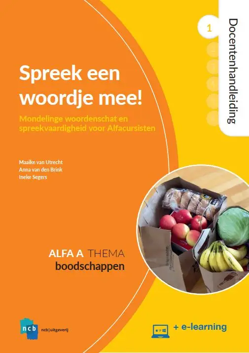 Alfa A 1-Boodschappen / Spreek een woordje mee! / Docentenhandleiding
