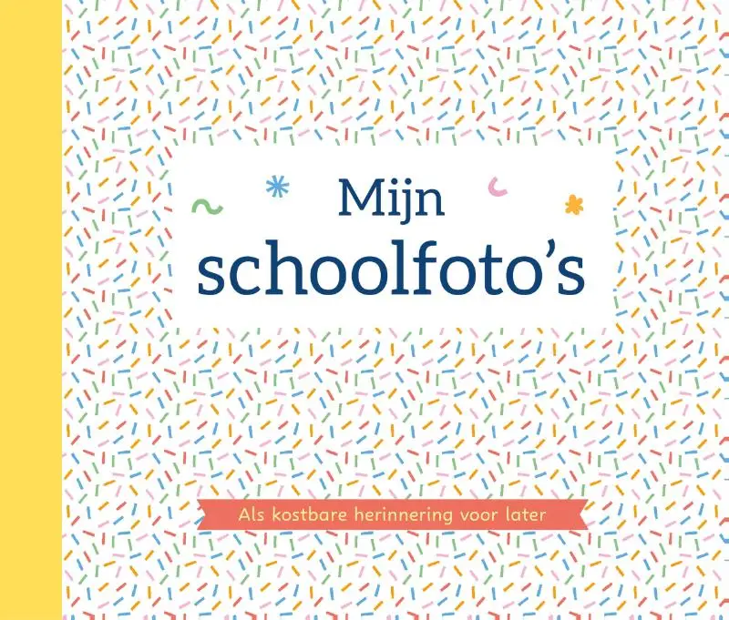 Mijn schoolfoto's Album (confetti)