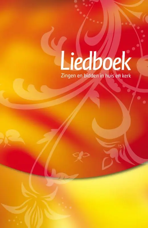 Liedboek 2013 rood/geel, witsnede
