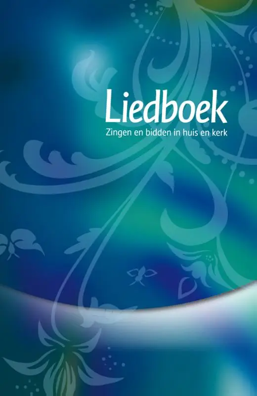 Liedboek 2013 blauw/groen, witsnede