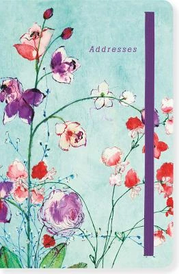 Address book Fuchsia blooms