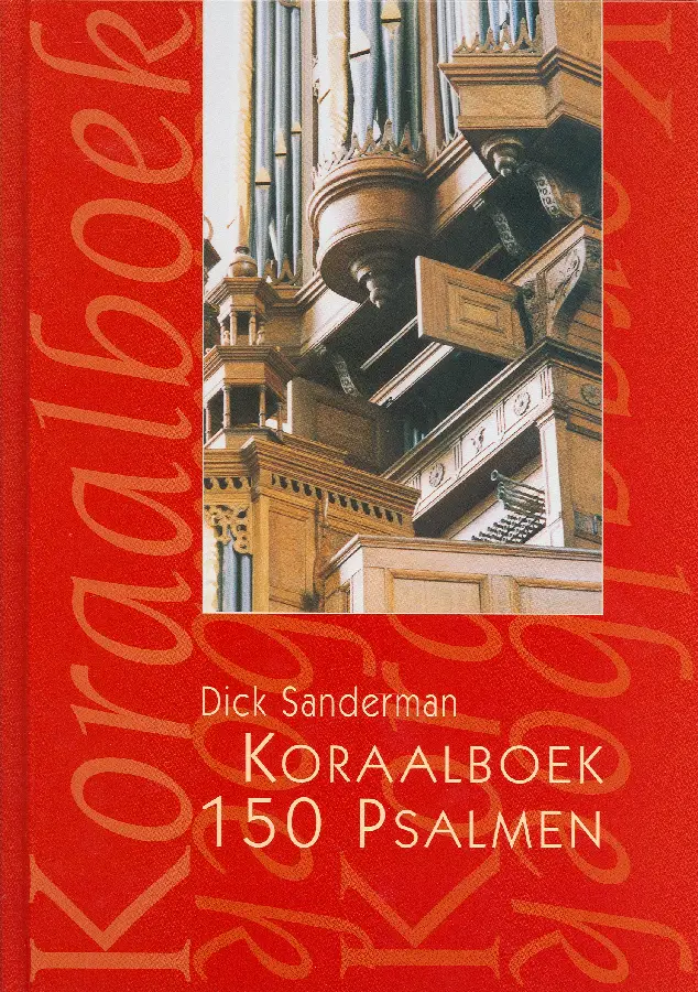 Koraalboek 150 psalmen rood ritmisch