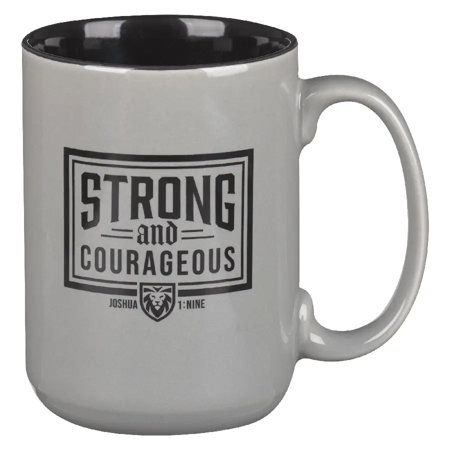 Mok Strong en courageous grijs