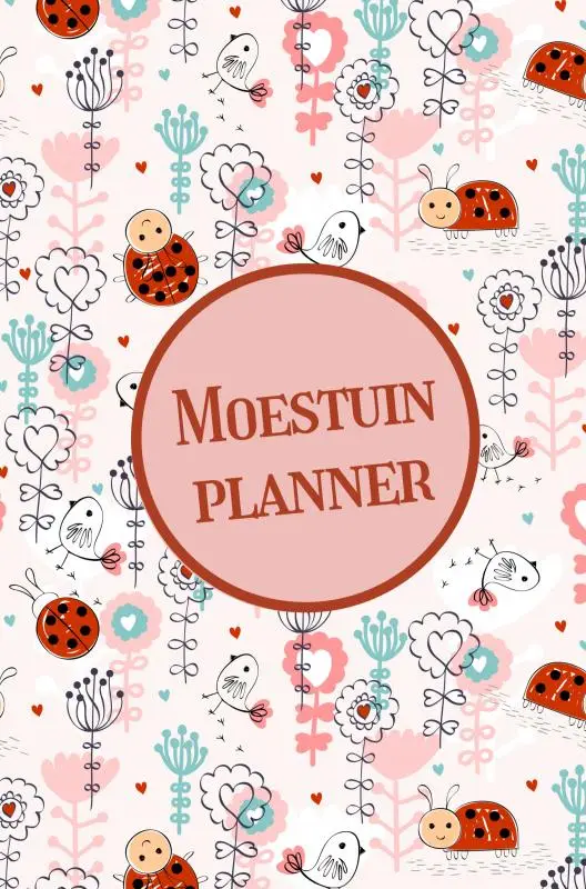 Moestuin planner - Een ongedateerde moestuin agenda voor een jaar