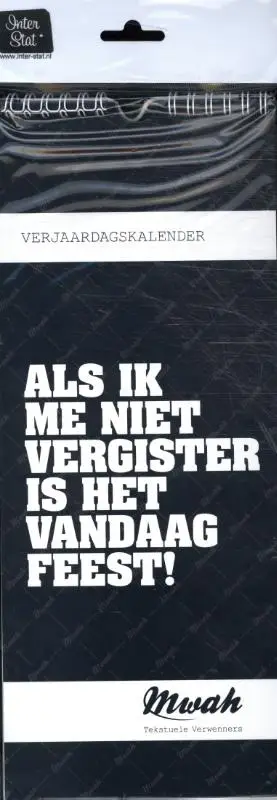 Verjaardagskalender Mwah