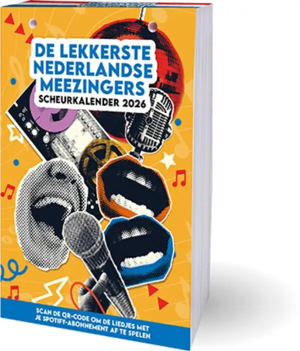 De lekkerste Nederlandse meezingers scheurkalender / 2026