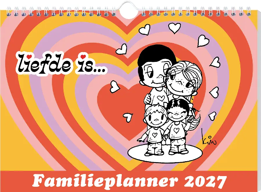 Liefde is... familieplanner - 2027