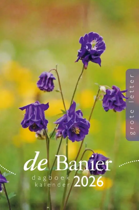 Banier 2026 dagboekkalender GROTE LETTER