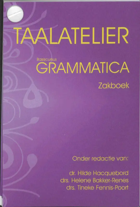 Zinsdelen / Taalatelier / Zakboek