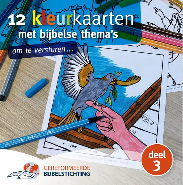 12 kleurkaarten met bijbelse thema's 3