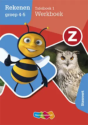 Z-Rekenen groep 4-5 deel 1 / Mijn tafelboek / Werkboek