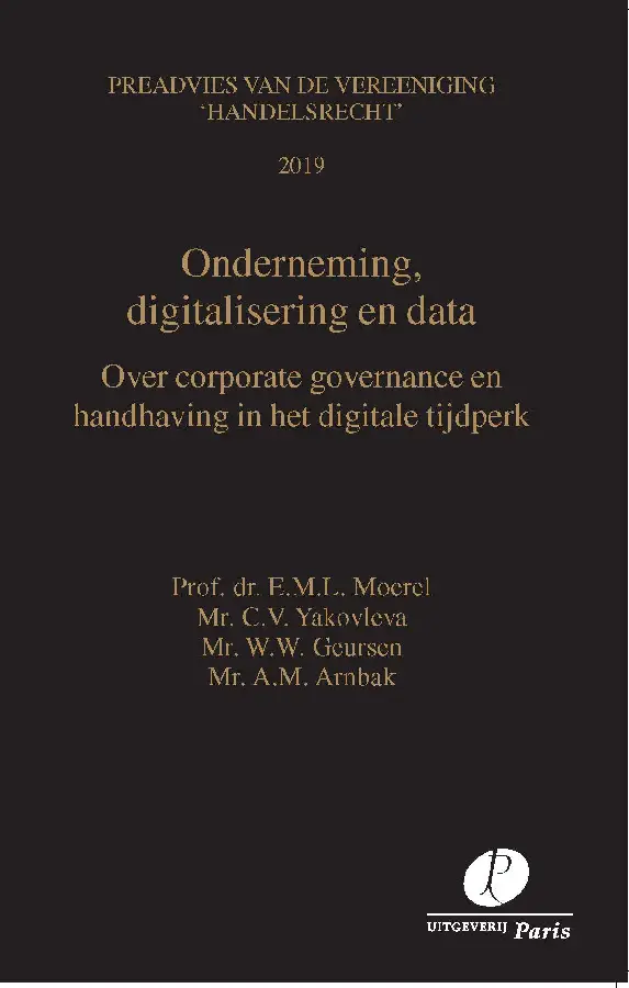 Onderneming, digitalisering en data