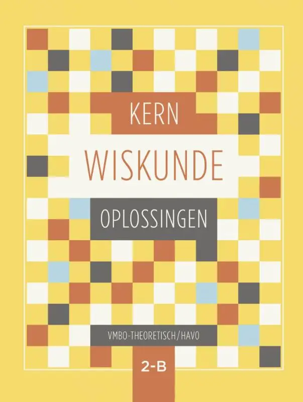 vmbo-t/havo 2 deel B / KERN Wiskunde / oplossingenboek