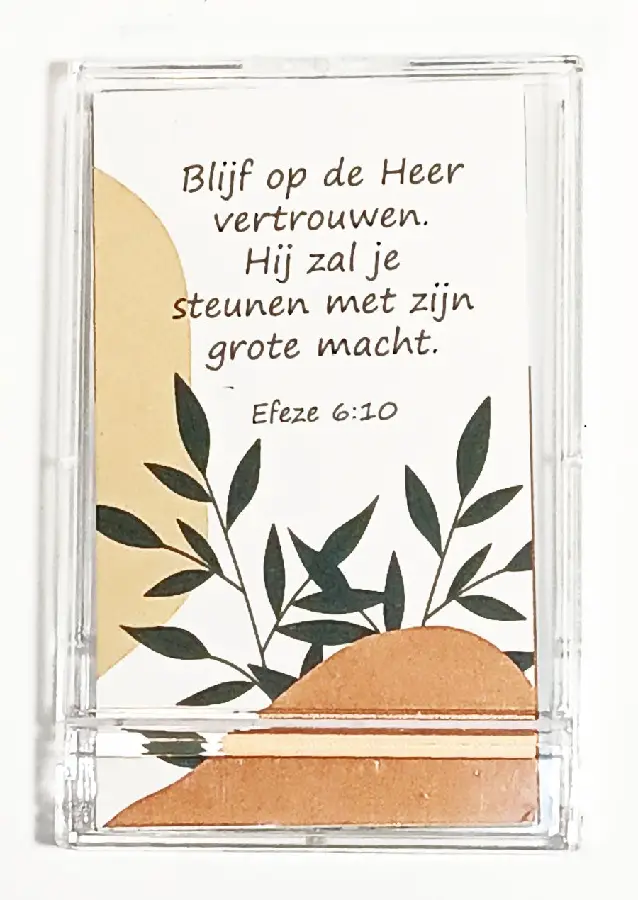 10 Bemoediging kaartjes met bijbeltekste