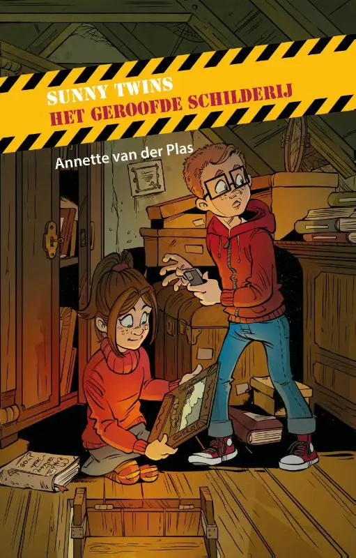 Geroofde schilderij 3