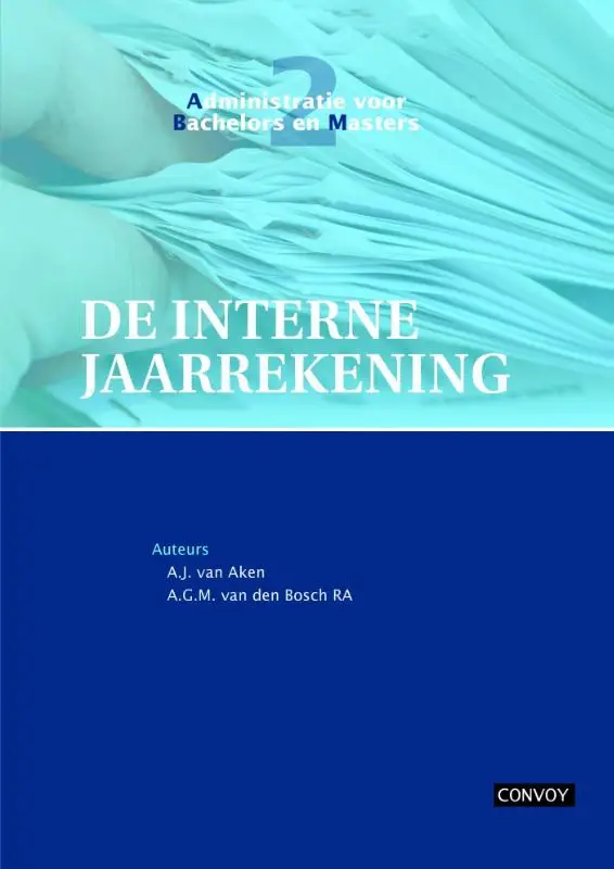 De interne jaarrekening / Theorieboek