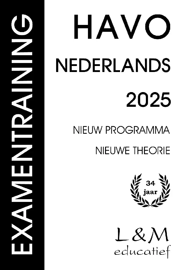 Examentraining Havo Nederlands 2025