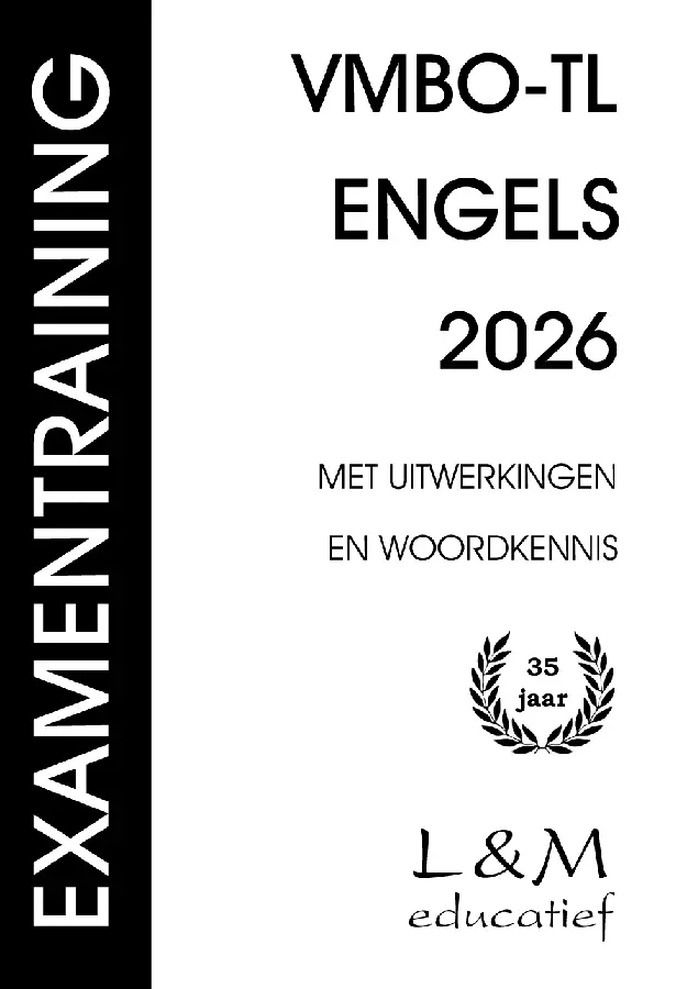 Examentraining Engels / Vmbo-tl 2026