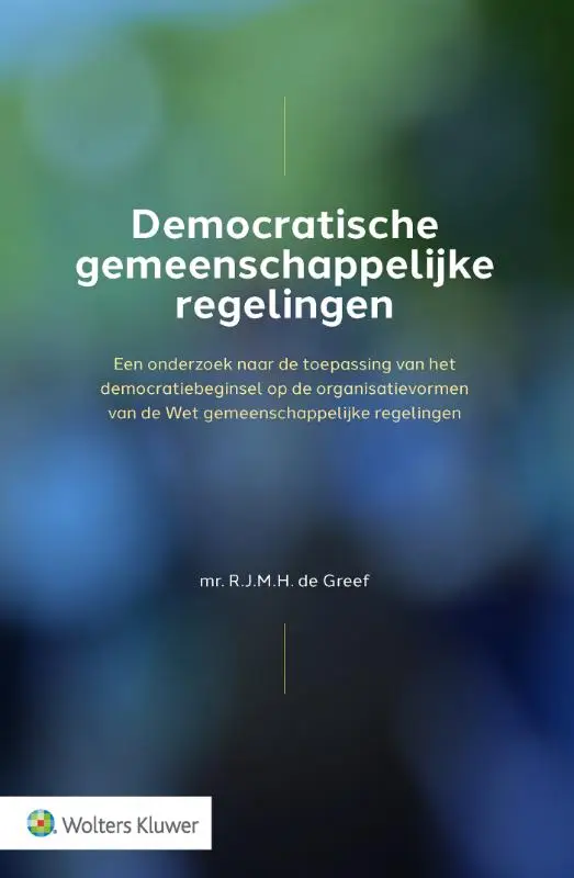 Democratische gemeenschappelijke regelingen