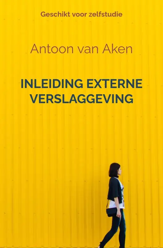 Inleiding externe verslaggeving