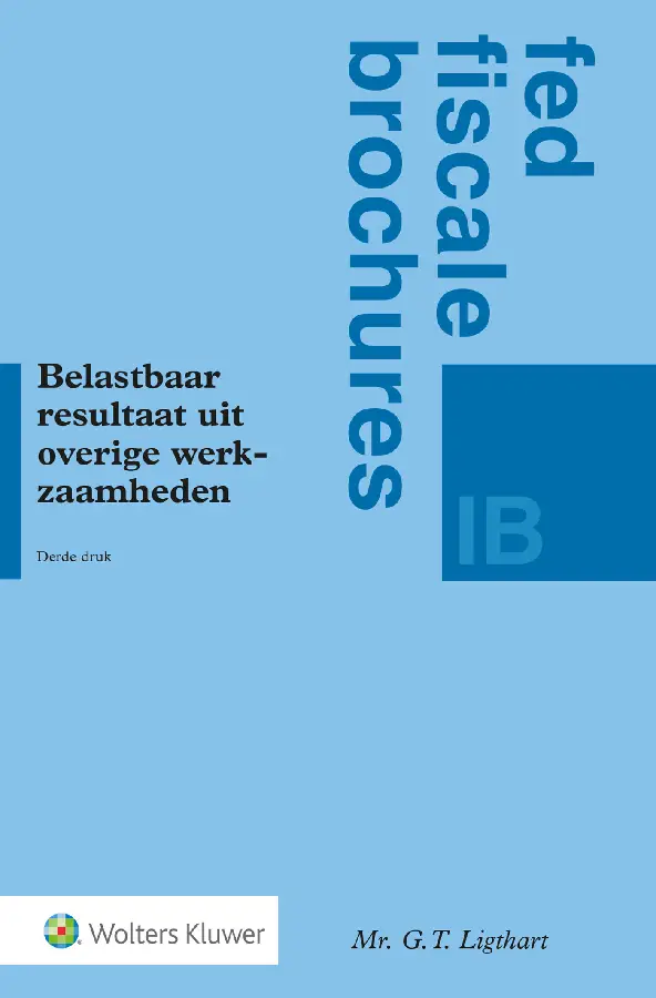 Belastbaar resultaat uit overige werkzaamheden