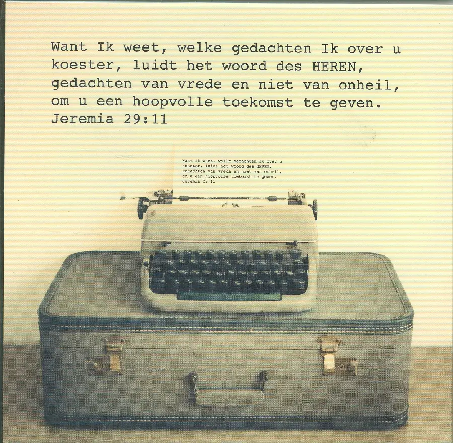 Kaart want Ik weet