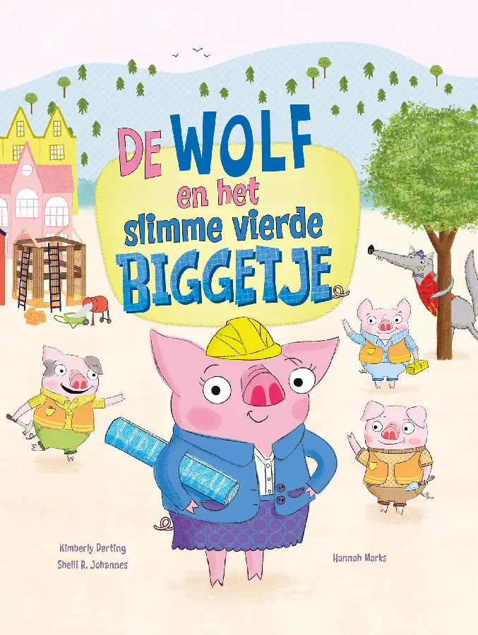 De wolf en het slimme vierde biggetje