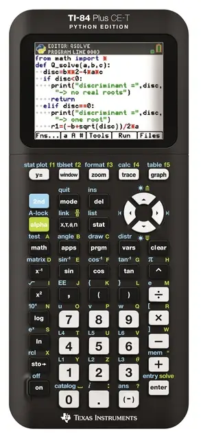 Rekenmachine Texas Instruments TI-84 Plus CE-T