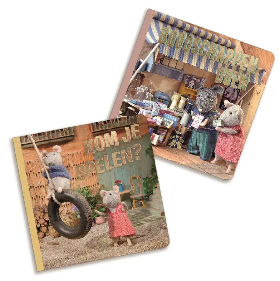 Sam en Julia boodschappen/kom je spelen