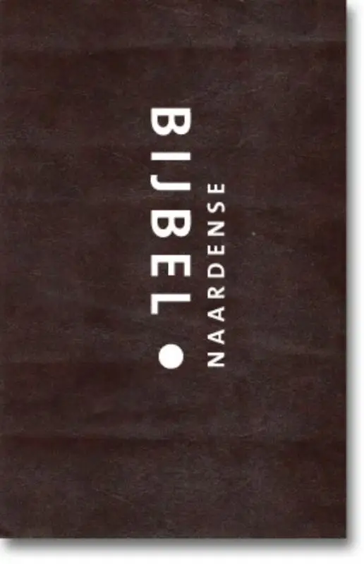 Naardense bijbel bordeauxrood