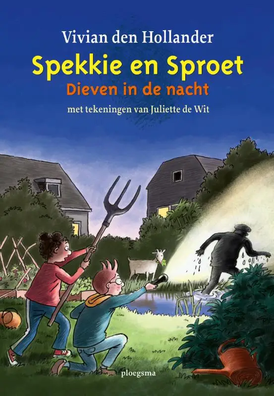 Spekkie en Sproet dieven in de nacht
